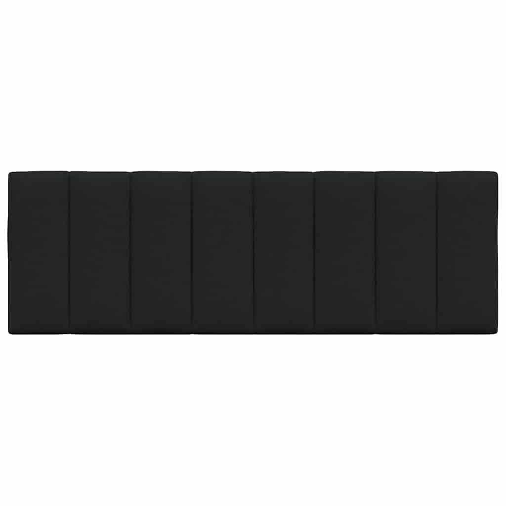 vidaXL Kopfteil-Kissen "Hanko" Schwarz 120 cm Stoff