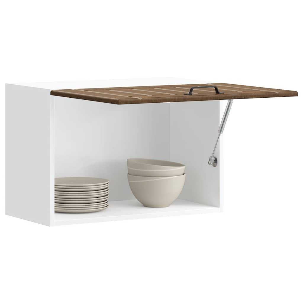 vidaXL Küchen-Hängeschrank Lucca Braun Eichen-Optik Holzwerkstoff