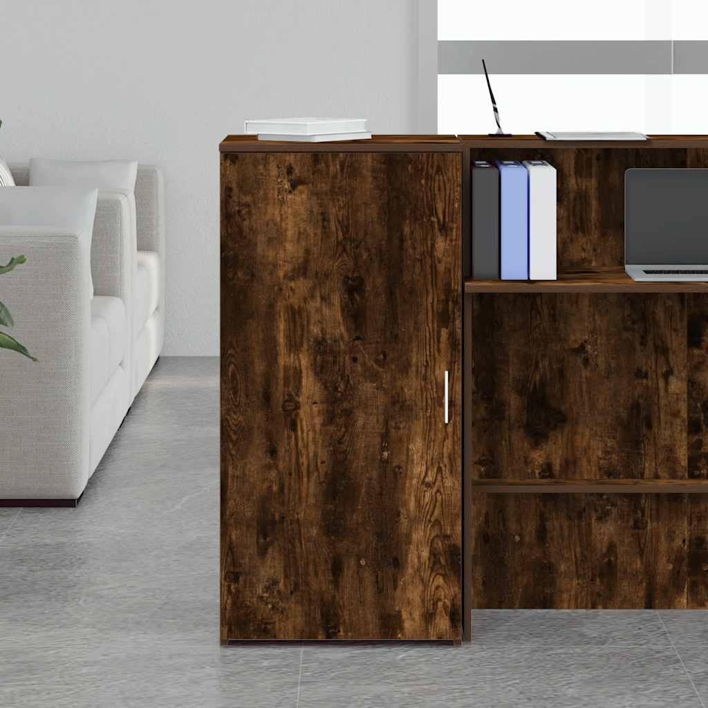 vidaXL Lagerschrank Räuchereiche 50x45x103,5 cm Holzwerkstoff