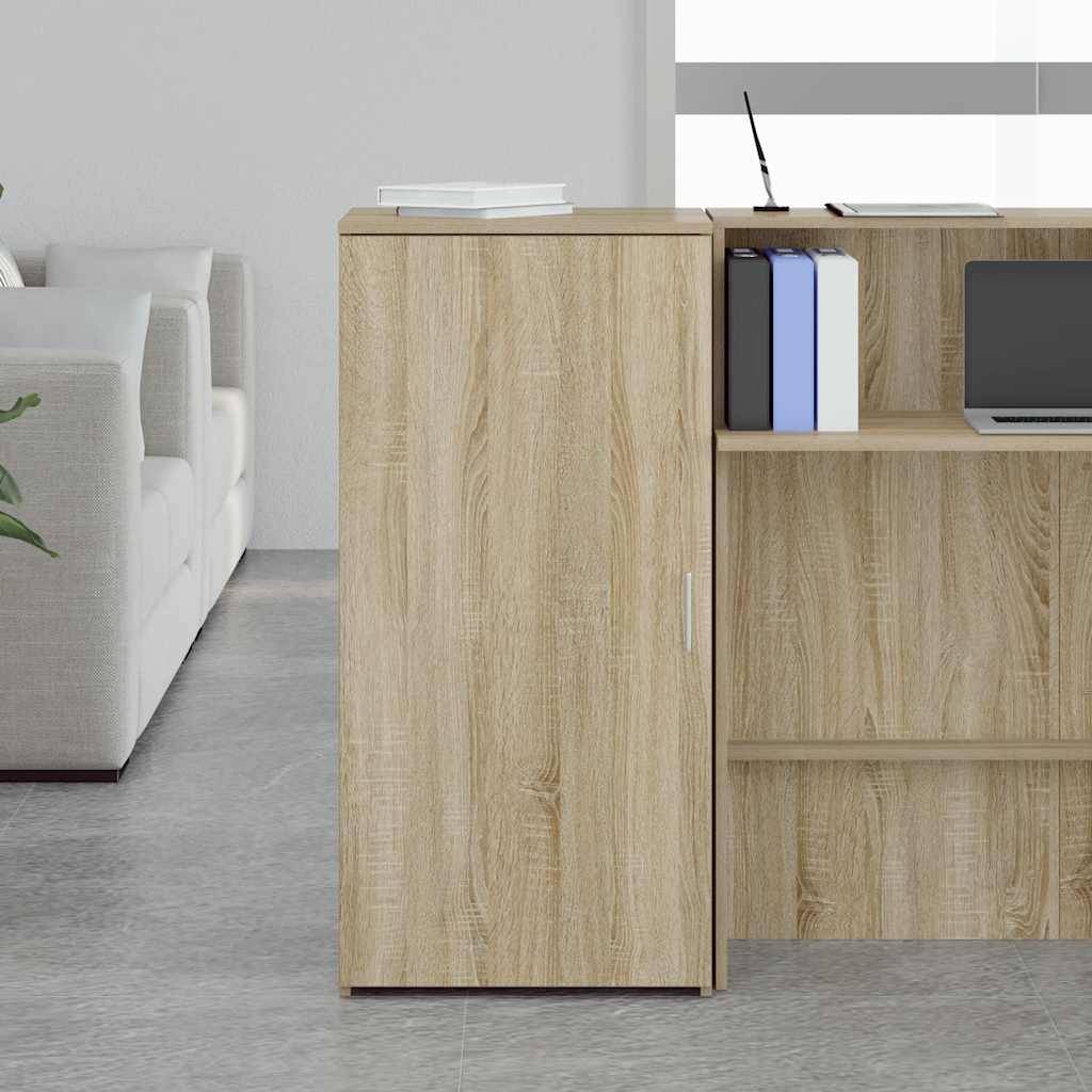vidaXL Lagerschrank Sonoma-Eiche 50x45x103,5 cm Holzwerkstoff