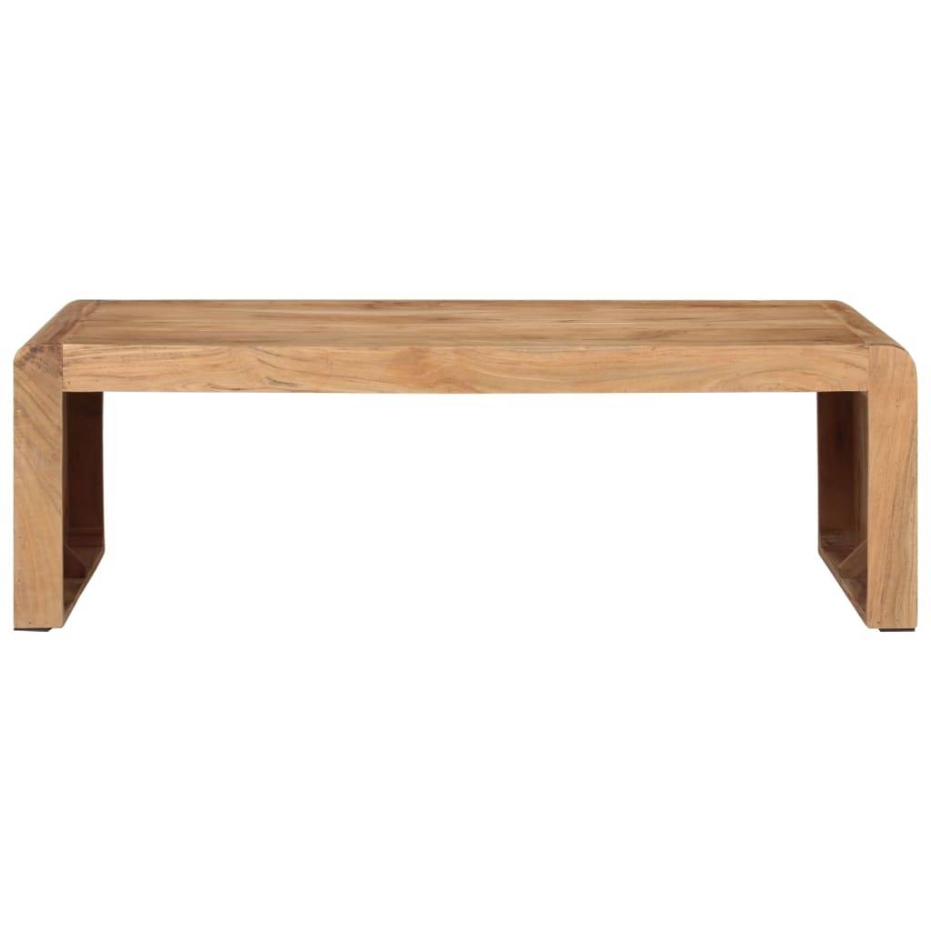 vidaXL Couchtisch 110x55x35 cm Massivholz Akazie