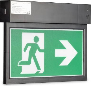H1 Solutions Rettungszeichenleuchte UnlimitedMAT3Hblack