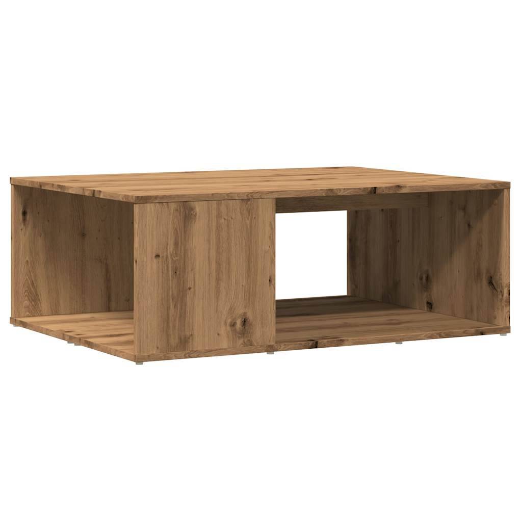 vidaXL Couchtisch Artisan-Eiche 90x67x33 cm Holzwerkstoff