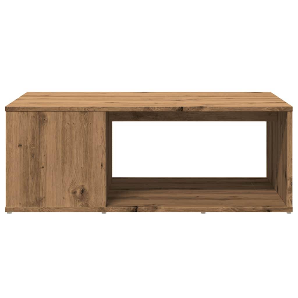 vidaXL Couchtisch Artisan-Eiche 90x67x33 cm Holzwerkstoff
