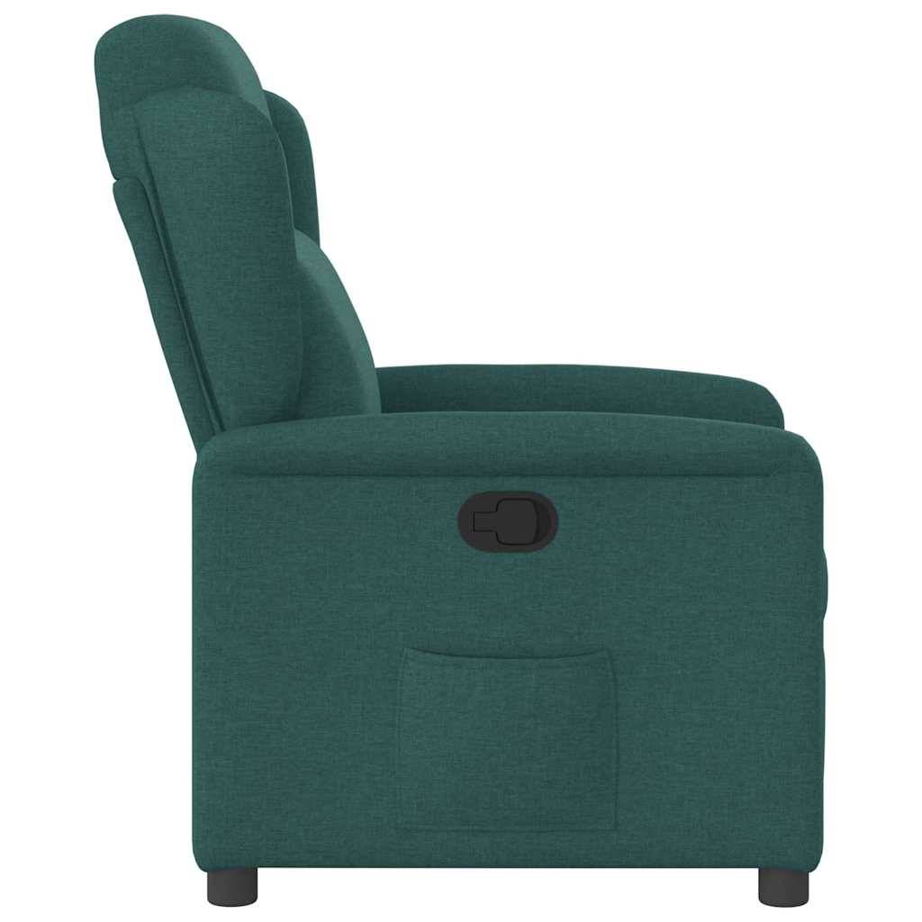 vidaXL Relaxsessel Dunkelgrün Stoff
