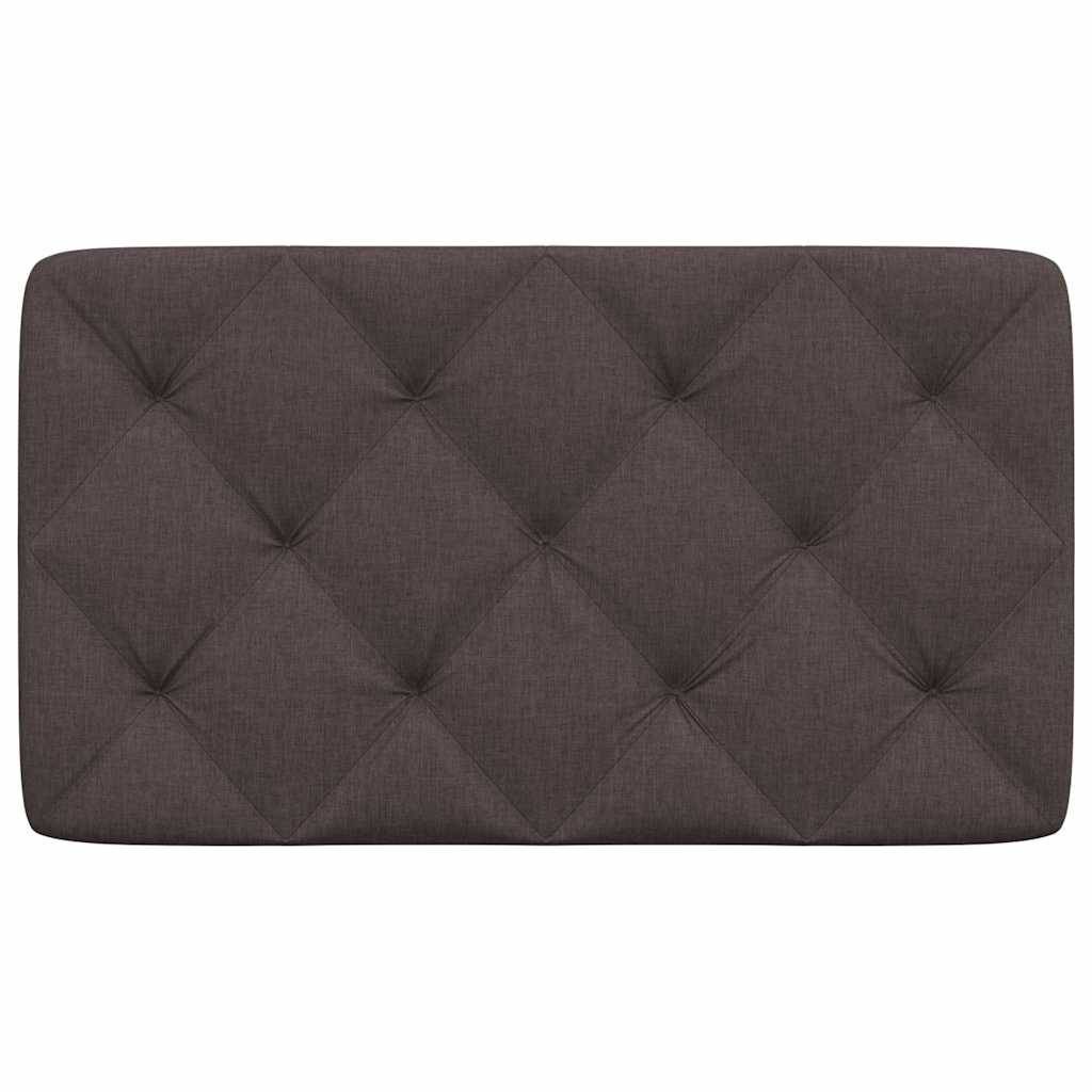 vidaXL Kopfteil-Kissen Dunkelbraun 80 cm Stoff