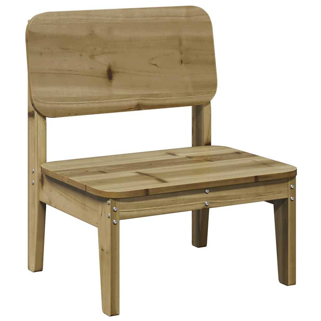 vidaXL Gartenstühle 2 Stk. 60x52,5x72 cm Kiefernholz Imprägniert