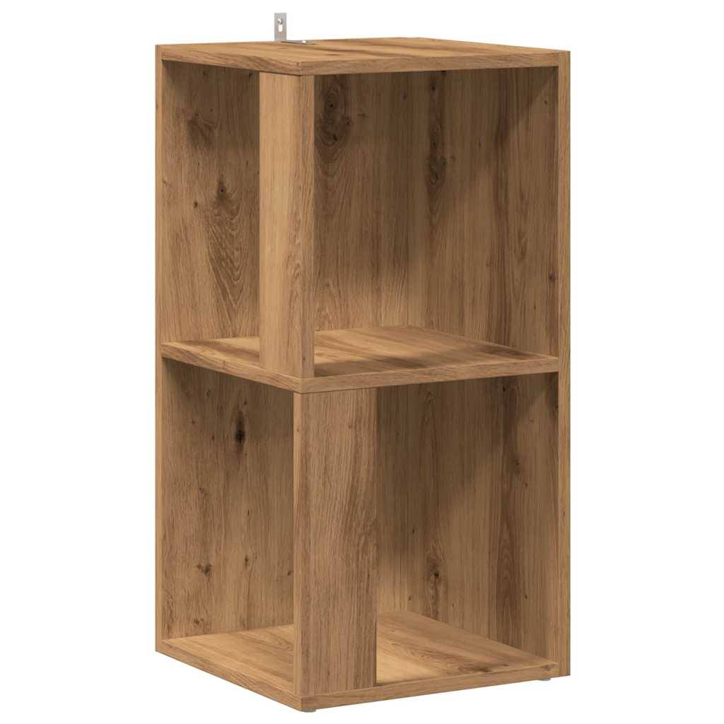 vidaXL Eckregal Artisan-Eiche 33x33x67 cm Holzwerkstoff