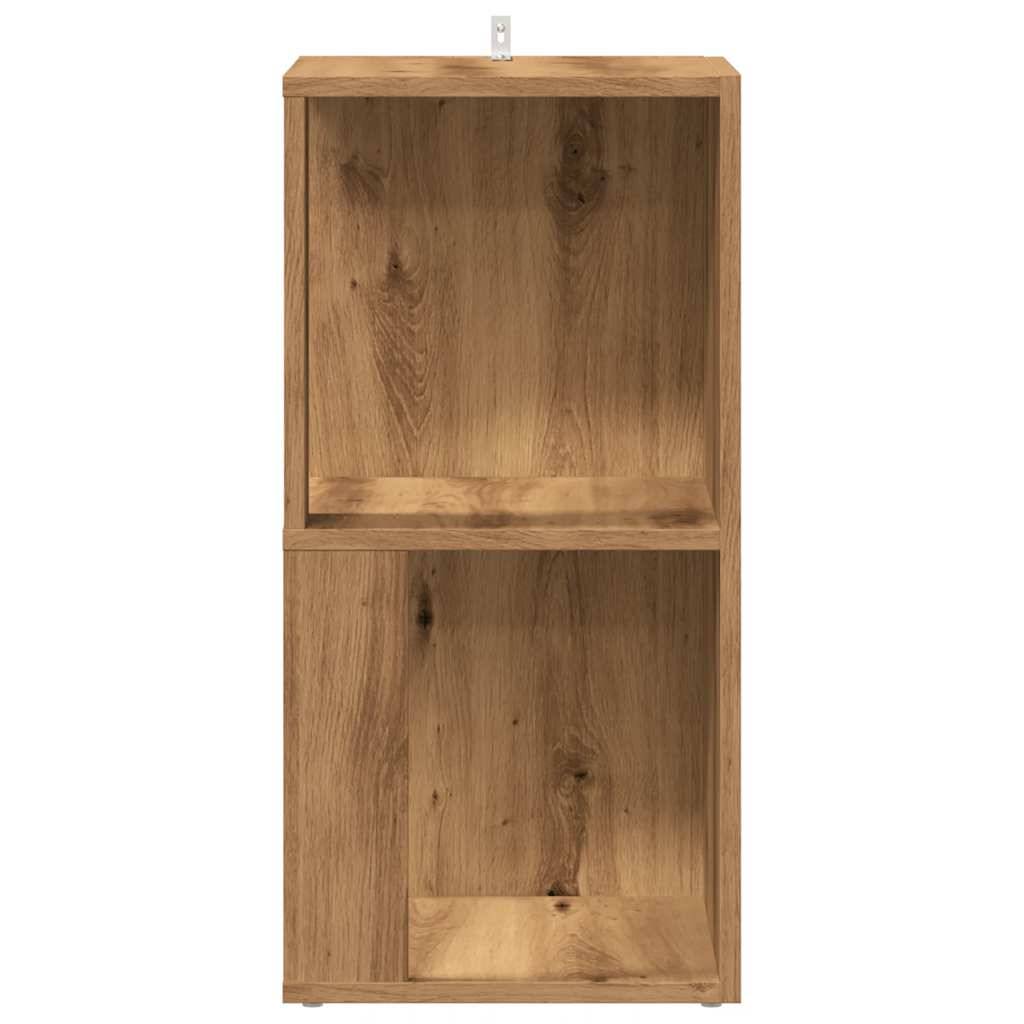 vidaXL Eckregal Artisan-Eiche 33x33x67 cm Holzwerkstoff