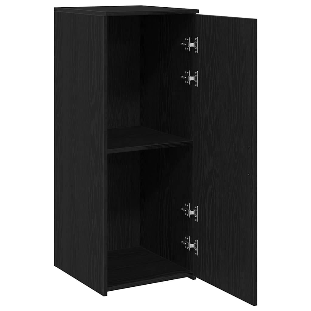 vidaXL Lagerschrank Schwarz 40x45x103,5 cm Holzwerkstoff