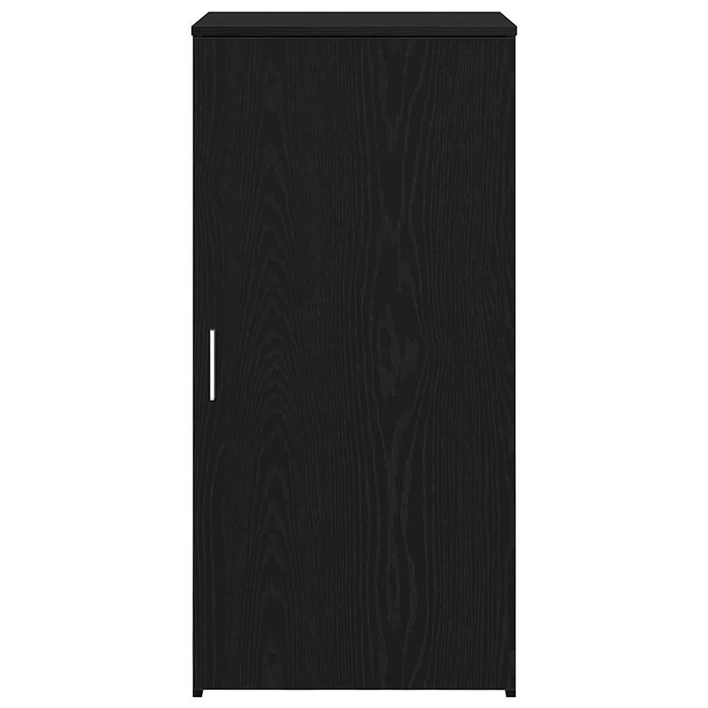 vidaXL Lagerschrank Schwarz 50x45x103,5 cm Holzwerkstoff