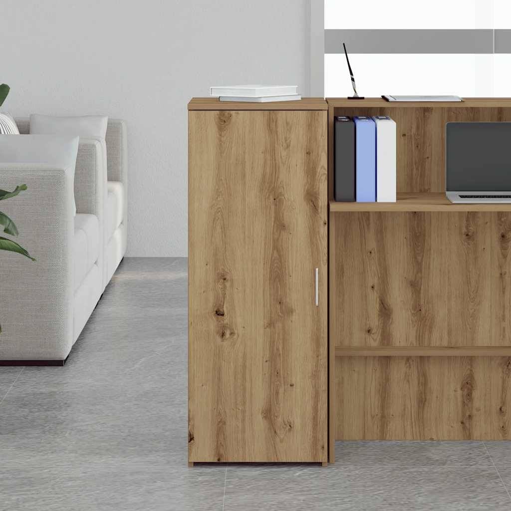 vidaXL Lagerschrank Artisan-Eiche 40x45x103,5 cm Holzwerkstoff