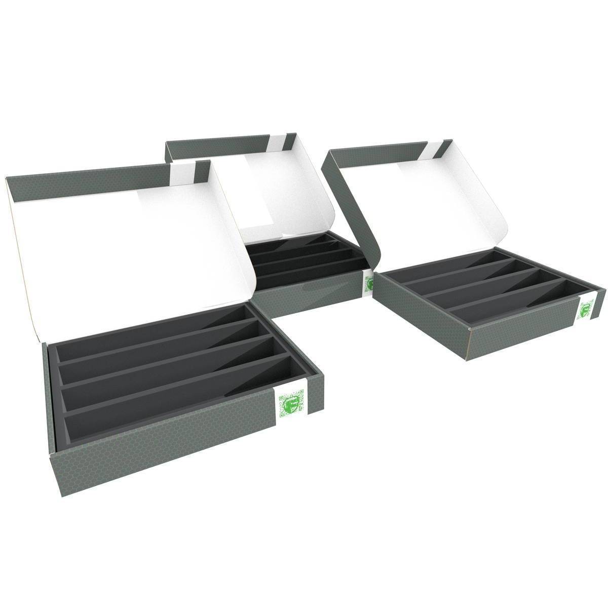 FSLB055P38 - 3 Stück Sparpack Lagerbox FSLB055 für Modelleisenbahnen, Loks und Fahrz