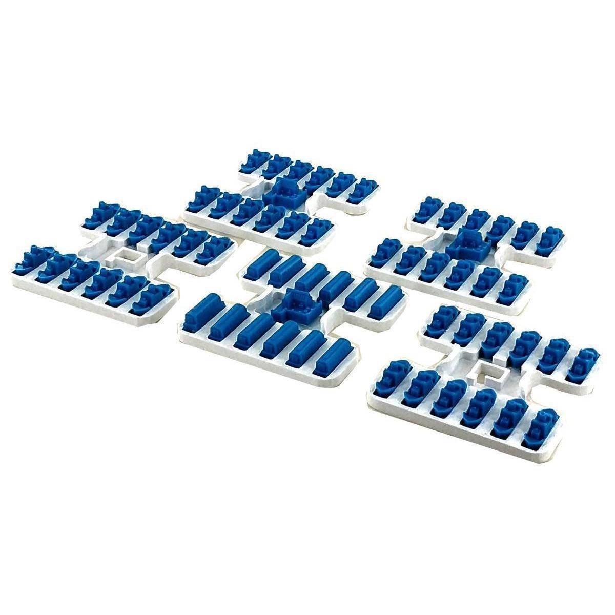 3D50SET - 5er Set Figurenhalter für Zug um Zug: Weltreise