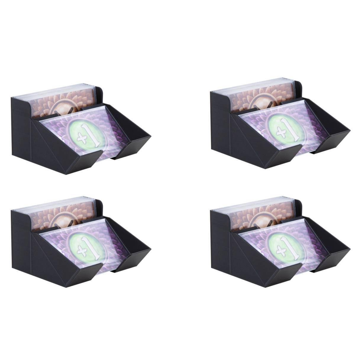 3D66SET - 4er Set Kartenhalter für Gloomhaven Frosthaven Gloomhaven: Die Pranke