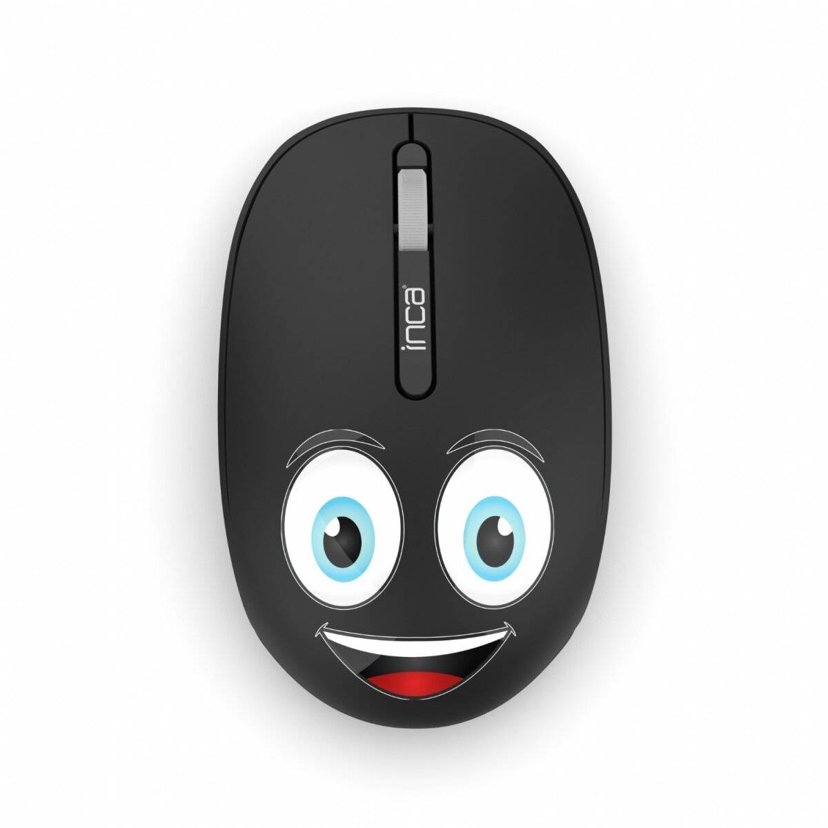 Inca Weeny Ergonomisch Wireless Maus 1200DPI 2,4 GHz Schwarz