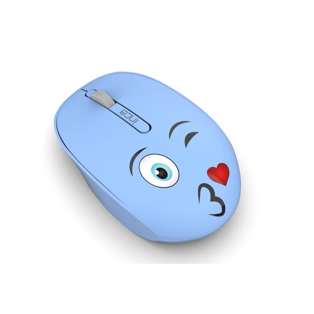 Inca Weeny Ergonomisch Wireless Maus 1200DPI 2,4 GHz Blau