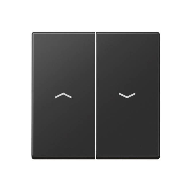 JG Wippe f. Jalousie- A595PSWM Schalter/-Taster graphitschwarz matt Install.Baumaterial Schalter