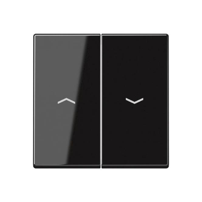 JG Wippe f. Jalousie- A 595 P SW Schalter/Taster schwarz Install.Baumaterial Schaltermat/Geb.Steu