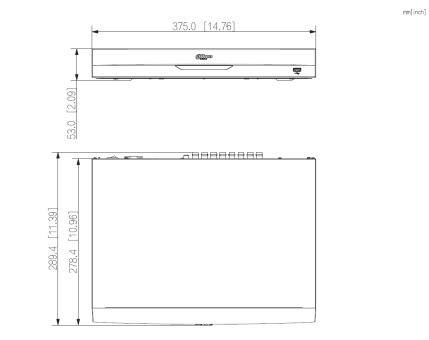 Dahua - XVR5216AN-4KL-I3(V2.0) - XVR - 16 Kanal - SMD, - 16 Kanal/WizSense/4K-N/5MP - H.265+/H.265/H.264+/H.264/AI Code