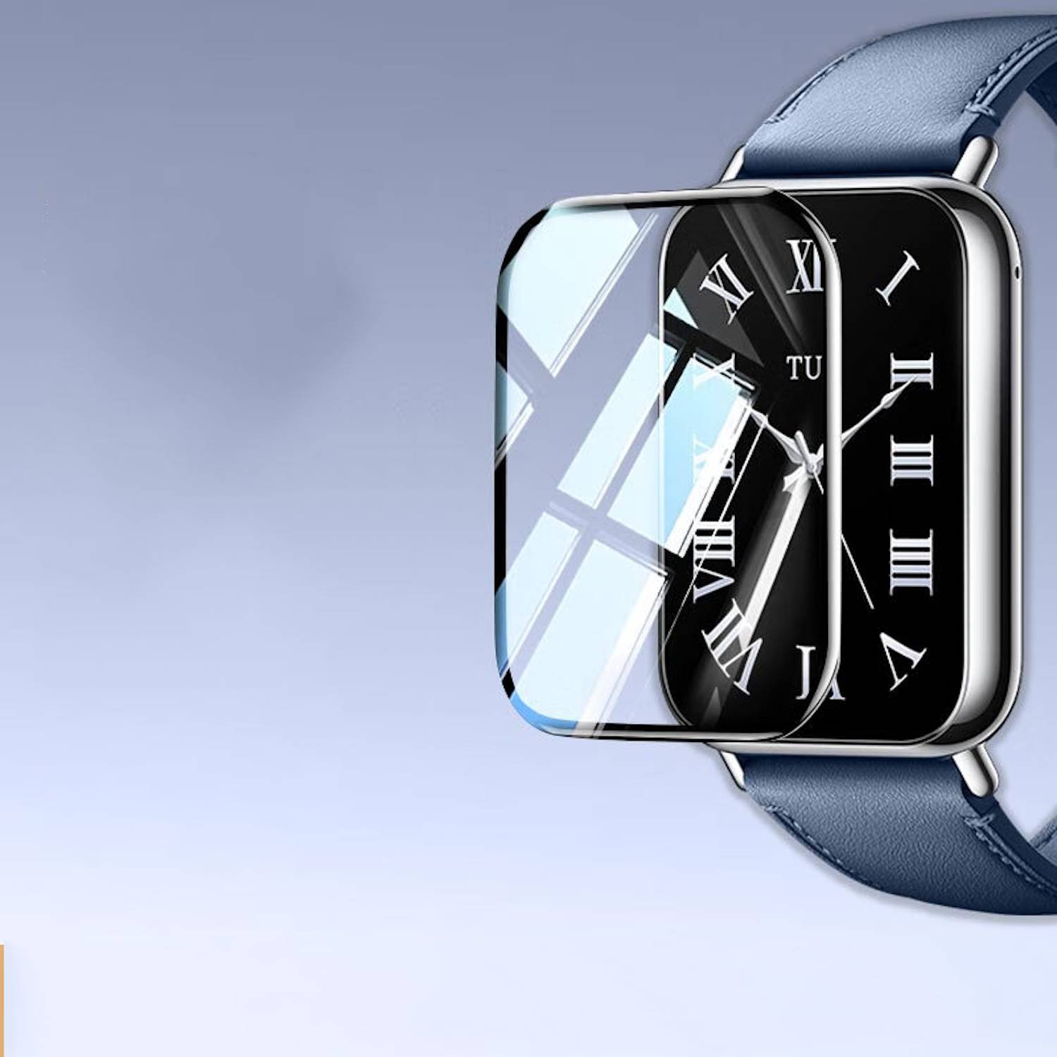 Für Xiaomi Smart Band 9 Pro Plexiglas HD Display Full Schutz Folie Transparent