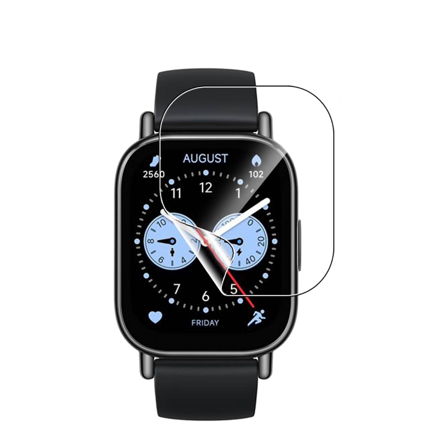 Für Xiaomi Redmi Watch 5 Active Hydrogel Touch Film Schutzfolie Transparent