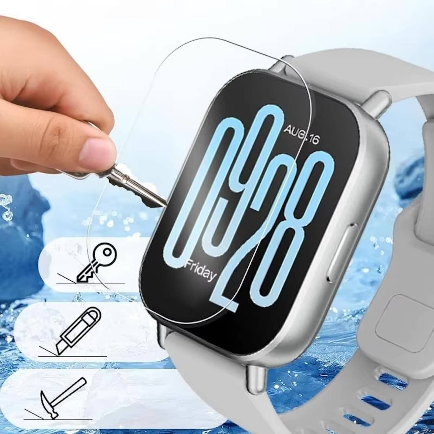 Für Xiaomi Redmi Watch 5 Lite Hydrogel Touch Film Schutzfolie Transparent