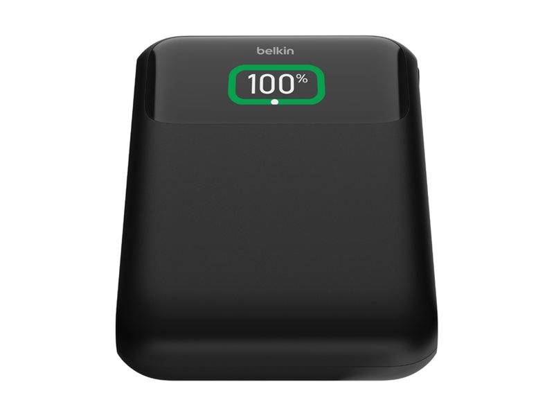 Belkin BoostCharge Pro - Powerbank - 20000 mAh - 65 Watt - Fast Charge, PD - 3 Ausgabeanschlussstellen (24 pin USB-C, US