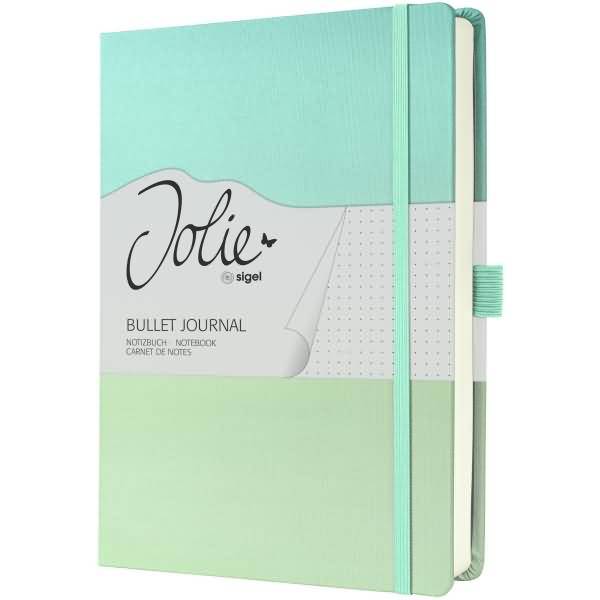 Bullet Journal Jolie Dot-Lineatur Gradient Sea A5+ 120g 200 Seiten
