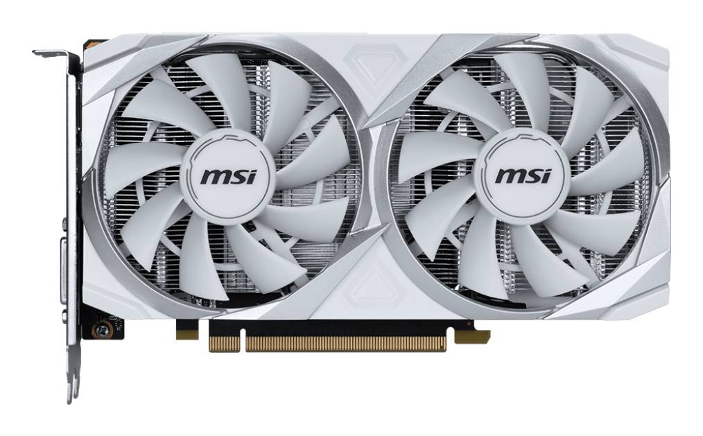MSI RTX3050 VENTUS 2X XS OC WHITE 8GB GDDR6 HDMI DVI DP