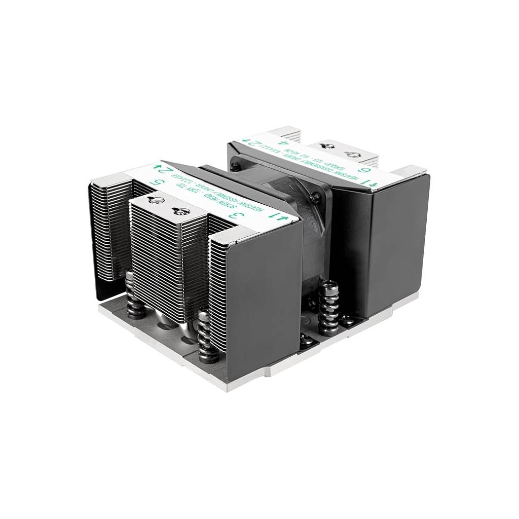 Silverstone SST-XE02-SP5B CPU-Kühler 2U für Sockel SP5 PWM passiv