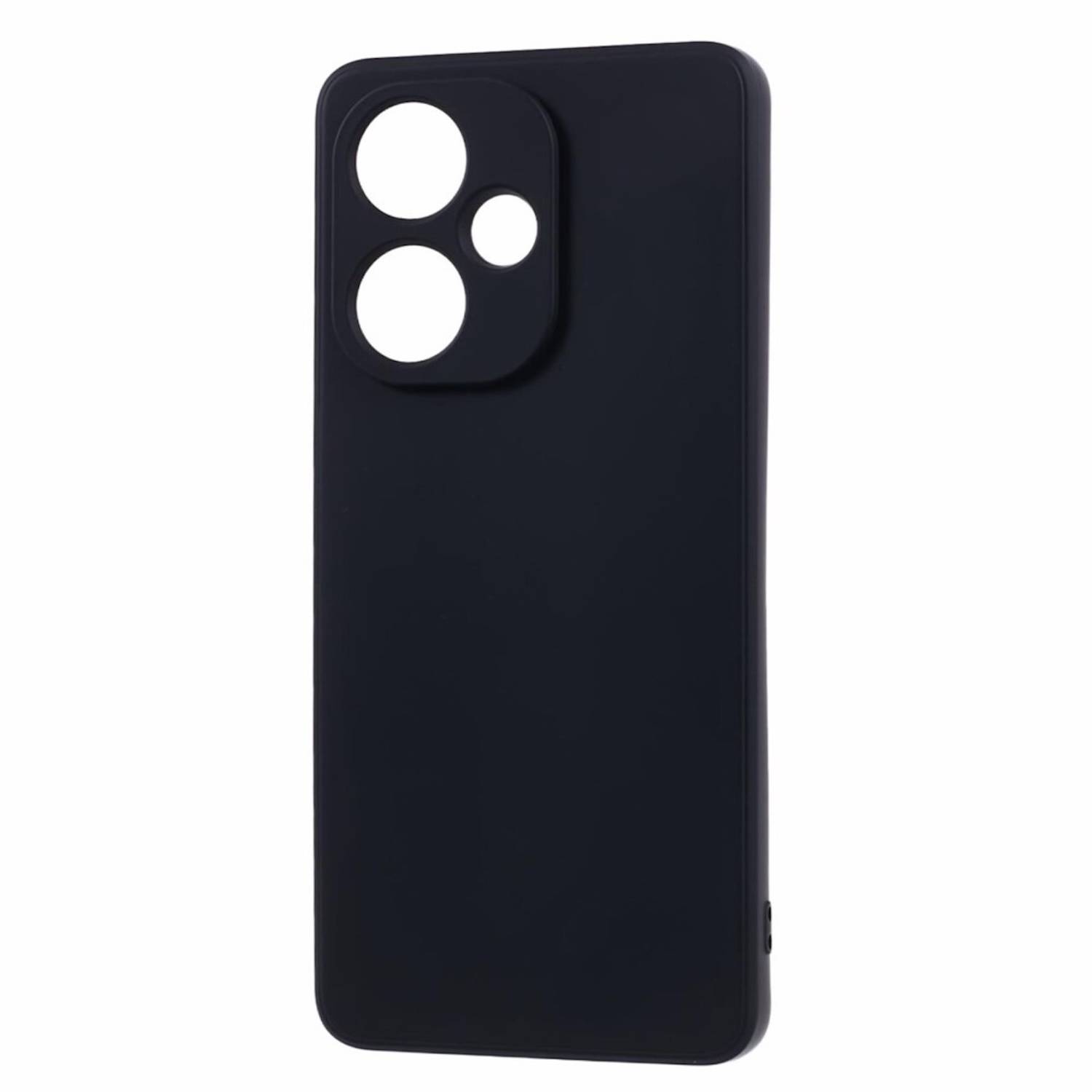 Für Xiaomi Redmi Note 14 5G Silikon TPU Schutz Hülle Schwarz + H9 Hart Glas Folie