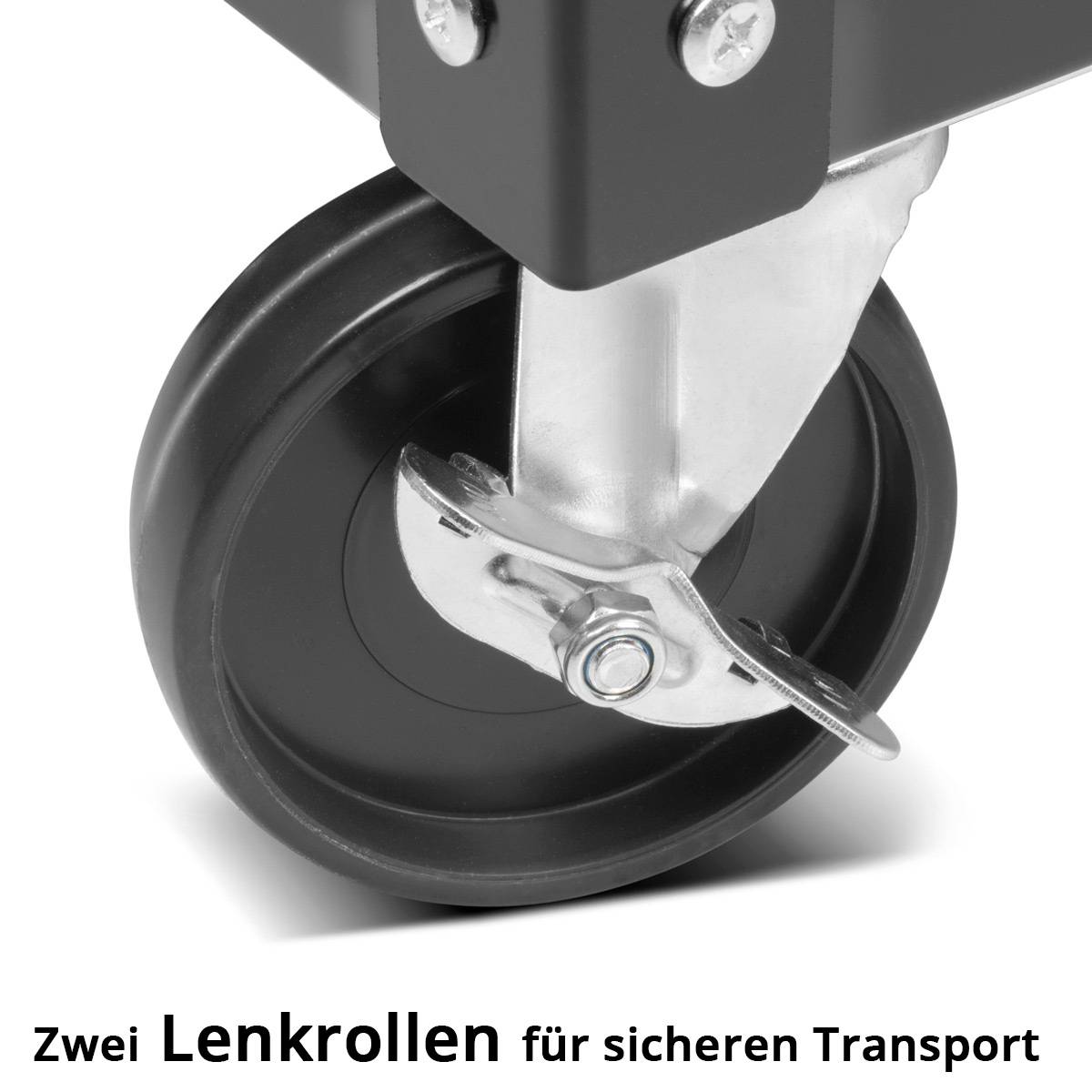 STAHLWERK Werkzeugwagen WZE-3 ST mit 150 kg Tragkraft, abschließbarer Schublade