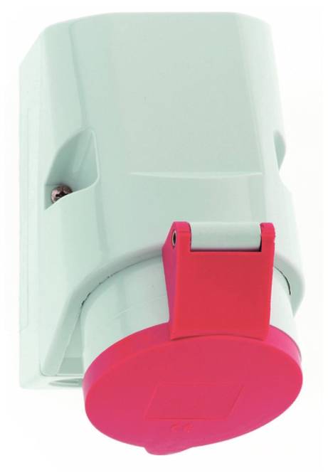 BALS CEE Wandsteckdose 5x32A 400V 11962 IP44 6H Quick Connect Industriematerial Verbindungstechnik