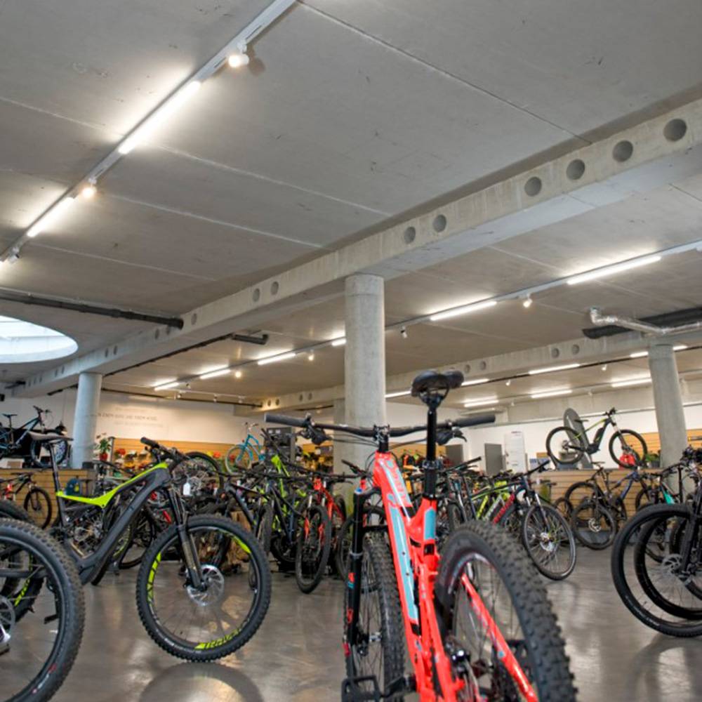 DOTLUX LED-Feuchtraumleuchte MISTRAL IP66 1540mm max.57W 4000K gefrostet