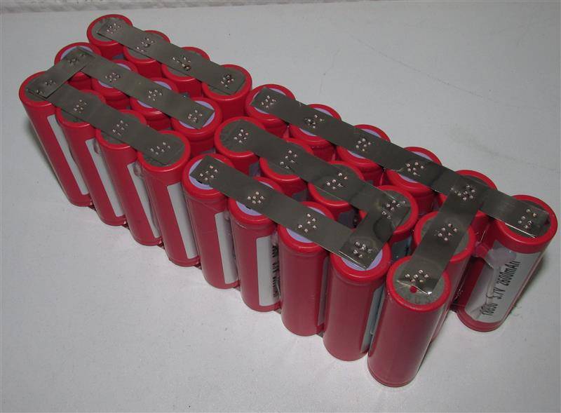 Akkupack für Golf Caddy 22013-00 - 25,2 Volt Li-Ion zum Selbsteinbau 10400mAh / 262,08Wh - Li-Ion