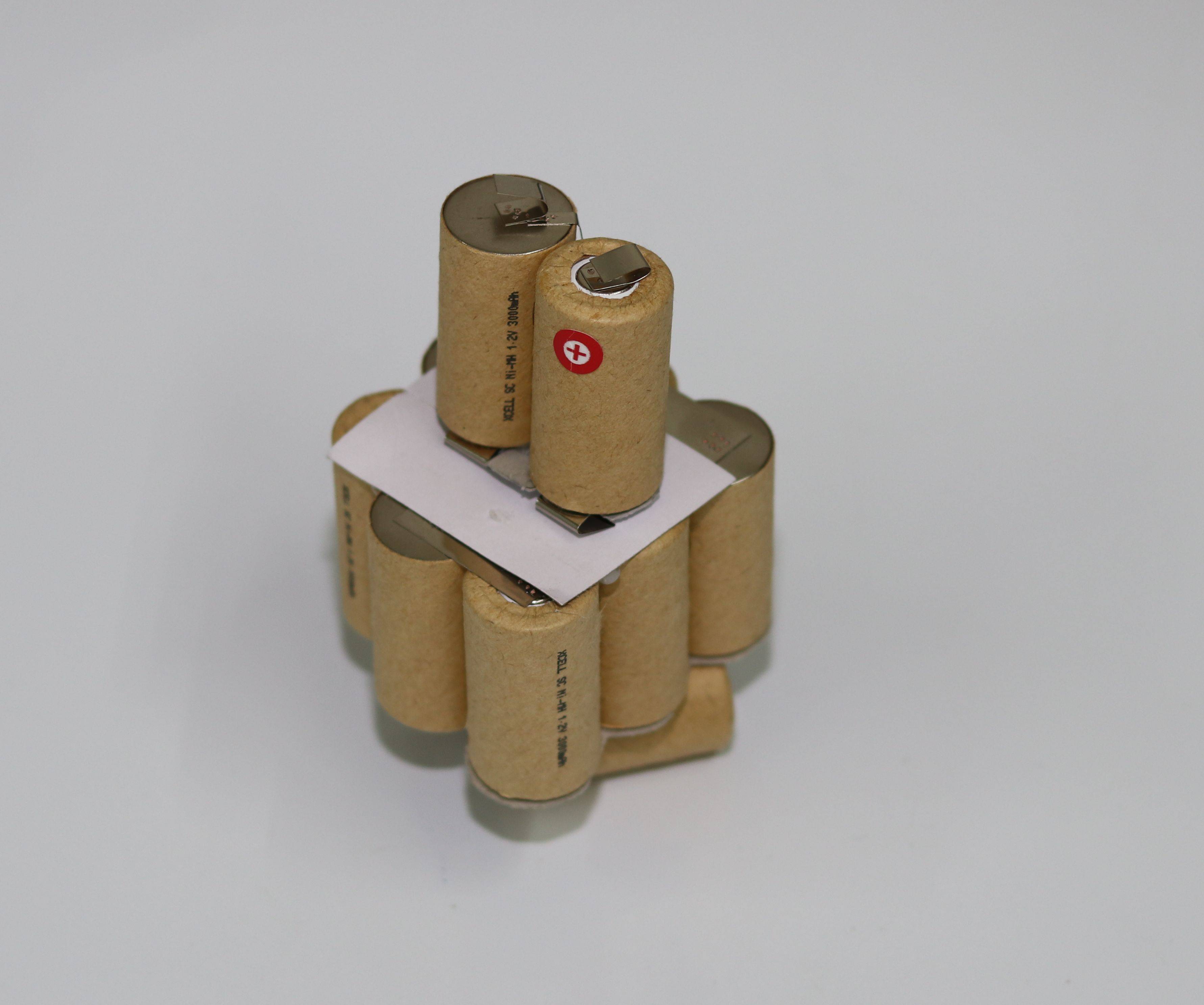 Akkupack für Lube Shuttle - Akku-Fettpresse - 14,4 Volt zum Selbsteinbau Variante 1 3000mAh / 43,20Wh - Ni-MH