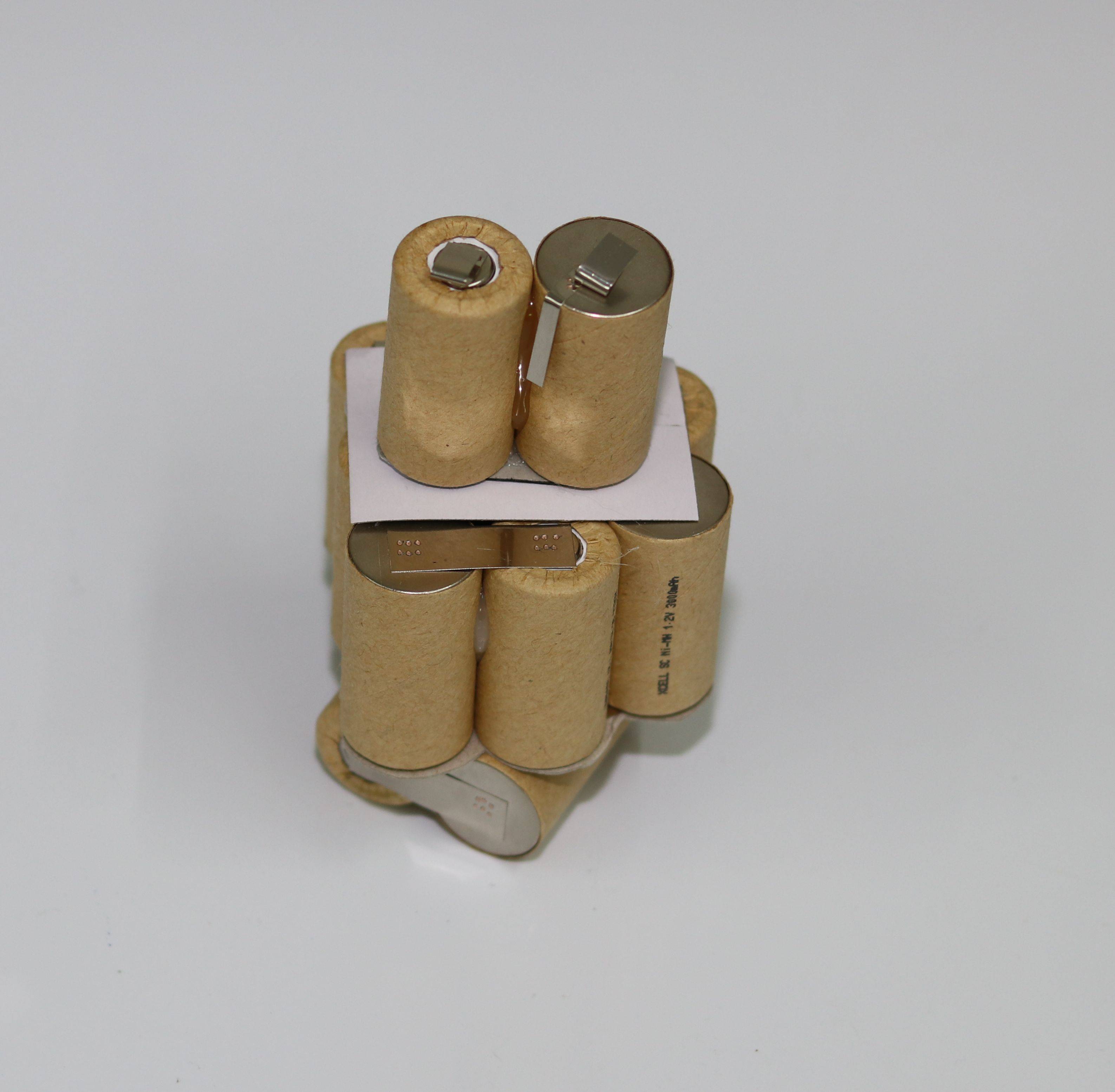 Akkupack für Lube Shuttle - Akku-Fettpresse - 14,4 Volt zum Selbsteinbau Variante 1 2000mAh / 28,80Wh - Ni-MH