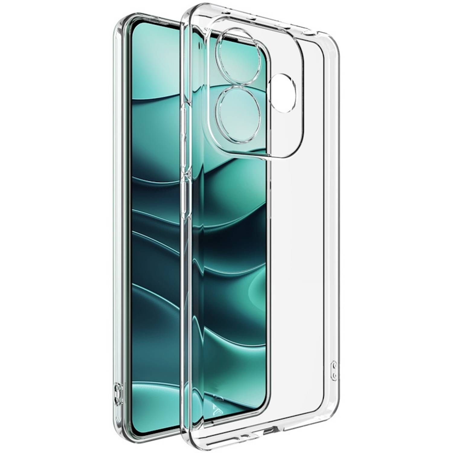 Für Xiaomi Redmi Note 14 5G Silikon Schutz Transparent Handy Hülle Cover TPU dünn