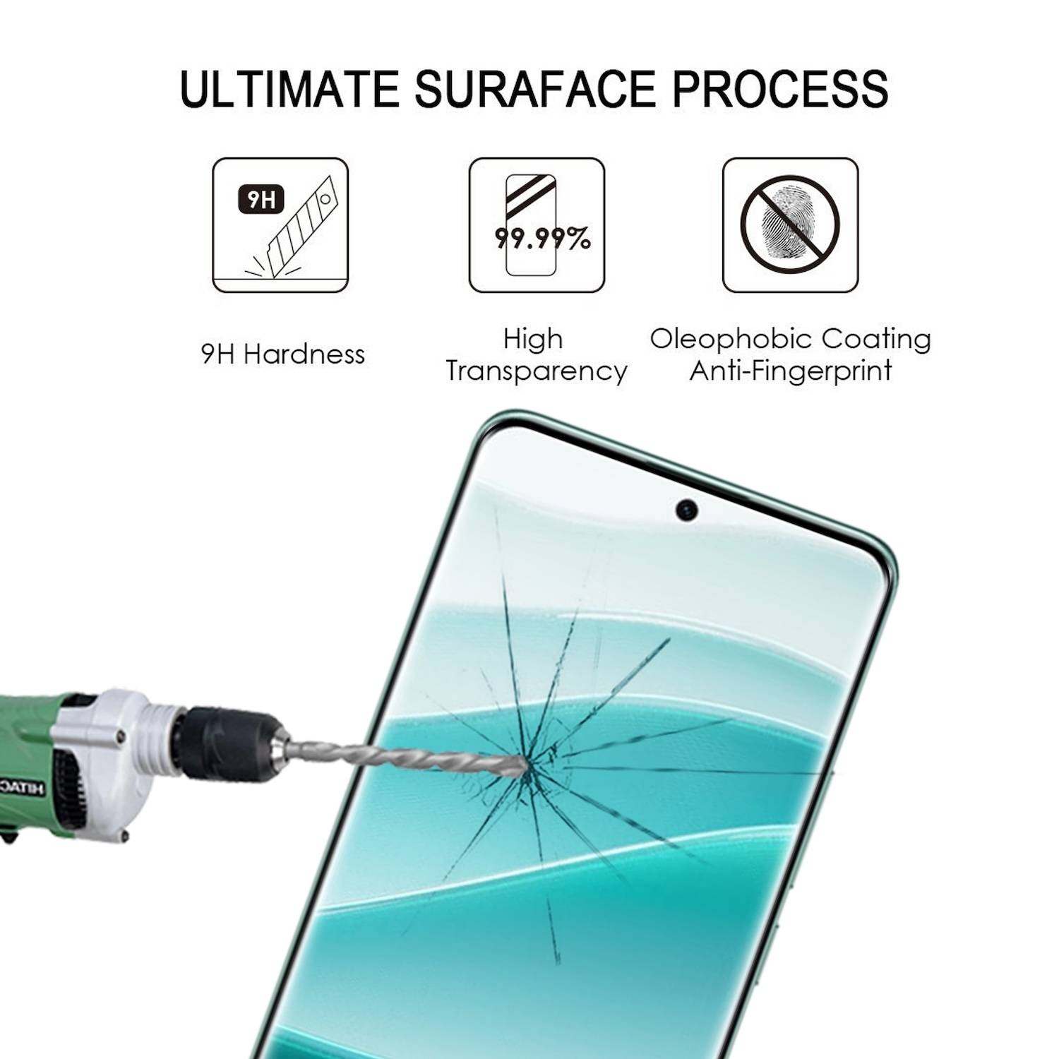 Für Xiaomi Redmi Note 14 Pro 5G / Pro Plus 5G 4D Display Full LCD Curved H9 Hart Glas Folie Panzer Schutz Zubehör