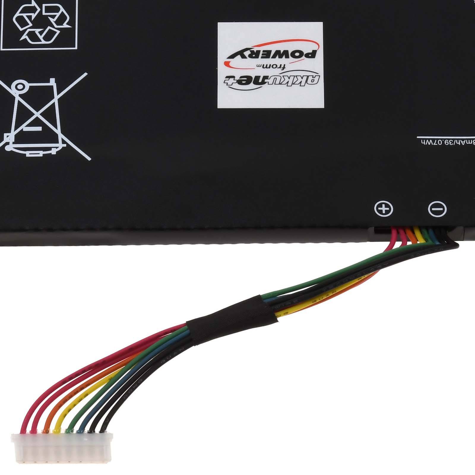 Powery Akku für Acer Chromebook Spin CP311-3H-K4D9 Laptop, 11,55V, Li-Polymer