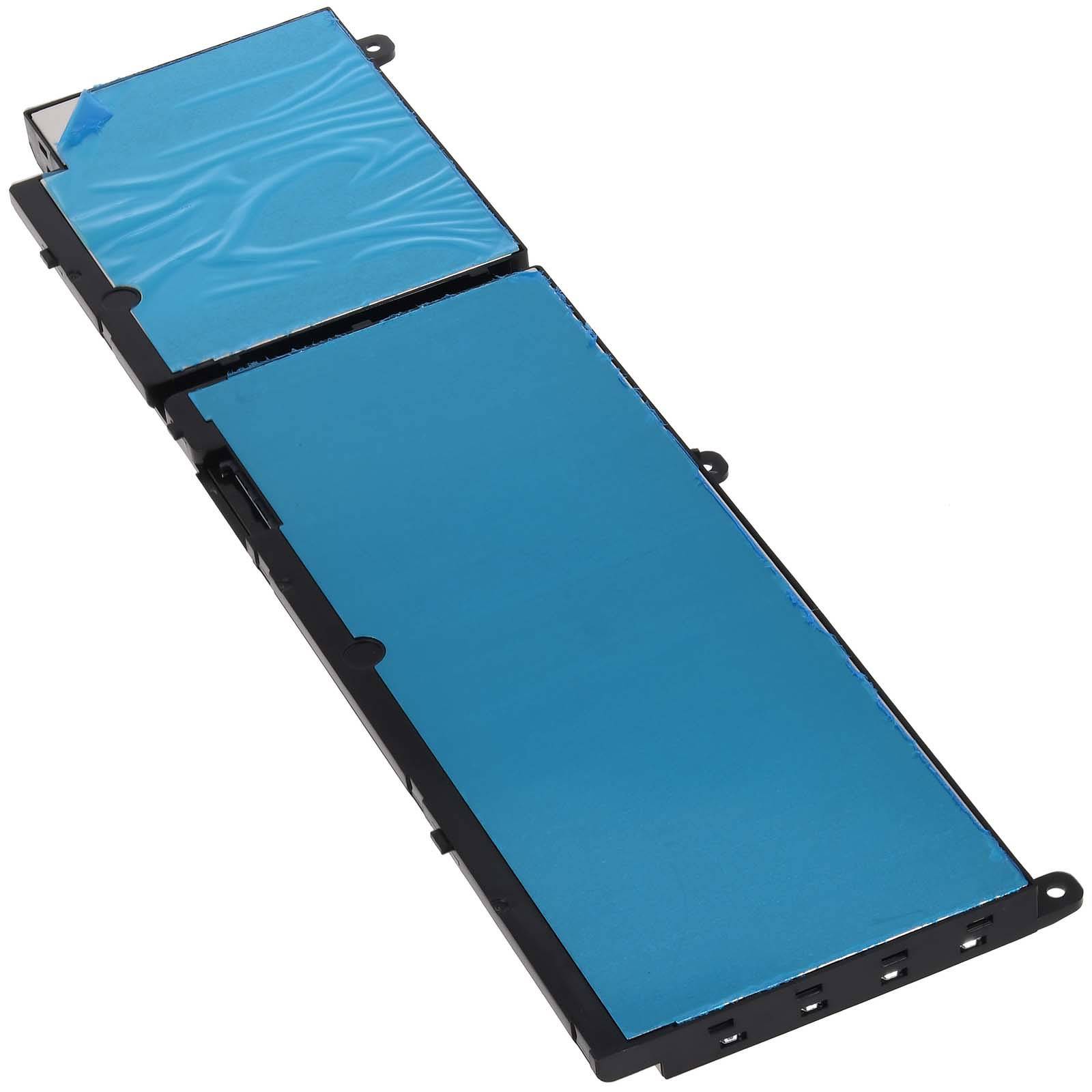 Powery Akku kompatibel mit Dell Typ 0RY3F9, 11,4V, Li-Polymer