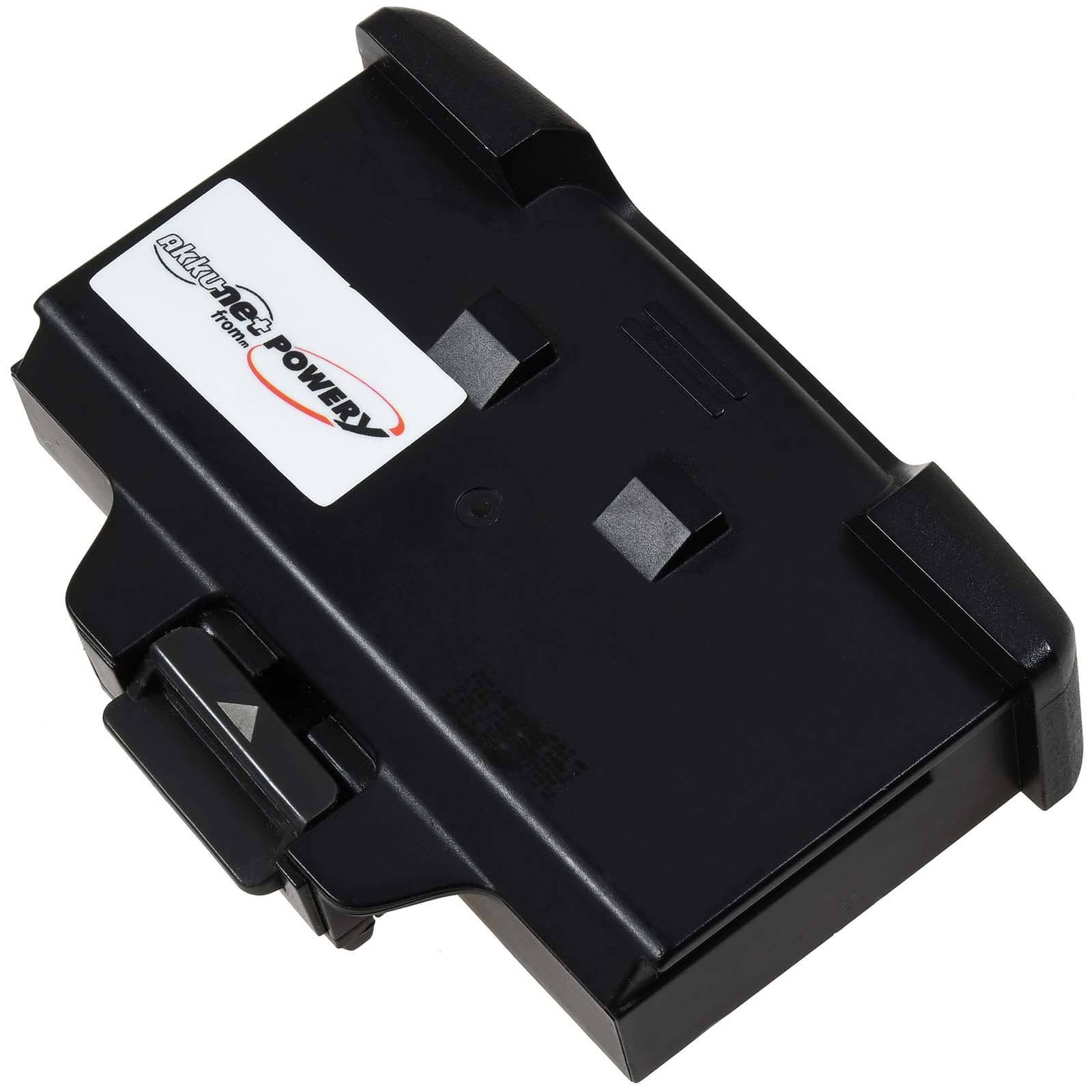 Powery Akku passend für mobilen Barcode-Scanner Zebra WS50 WR50 Typ BT-000446B, 3,8V, Li-Ion