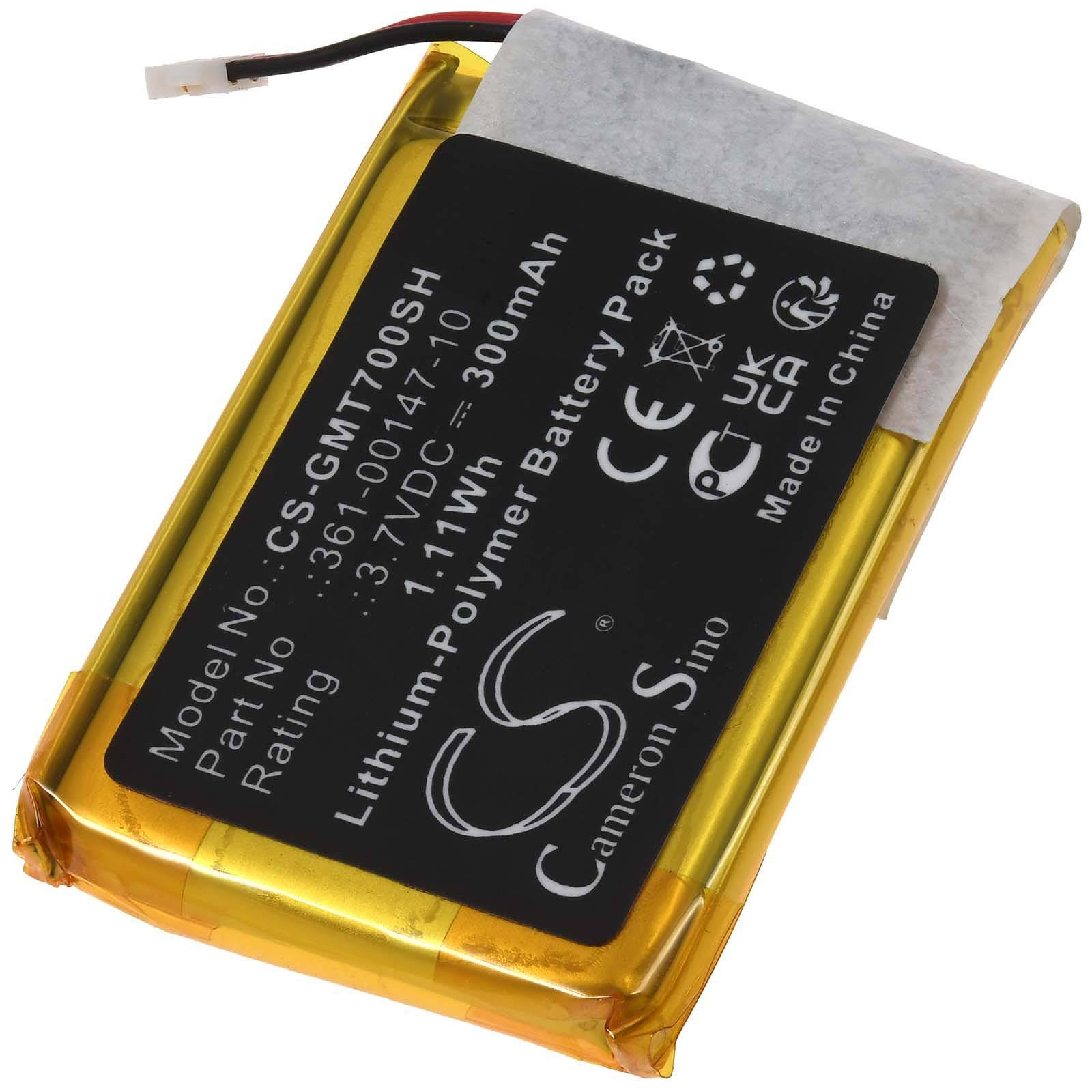 Powery Akku passend für Smartwatch Garmin Tactix 7 Typ 361-00147-10, 3,7V, Li-Polymer