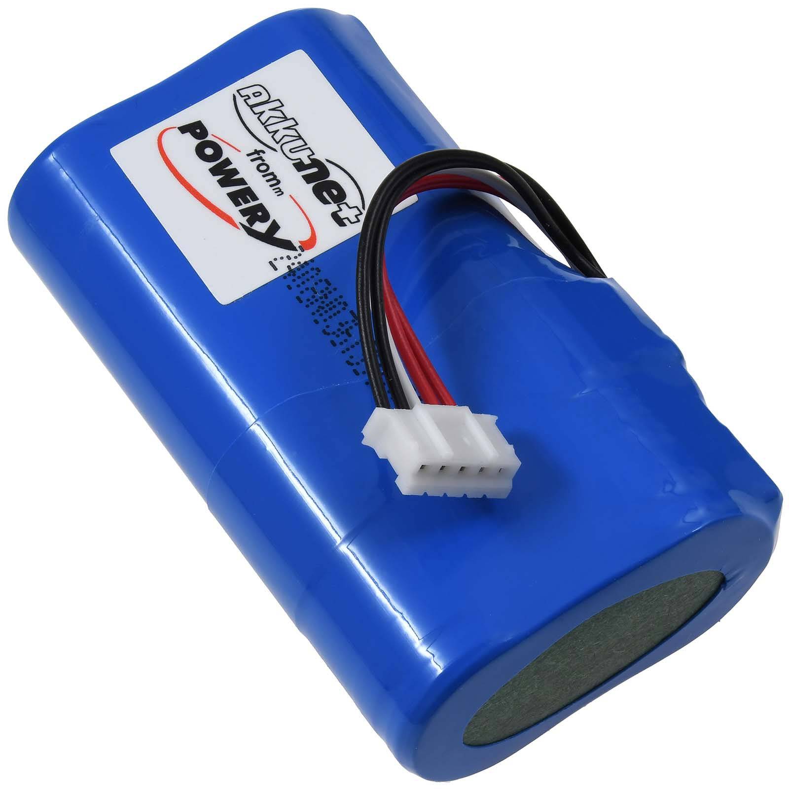 Powery Akku kompatibel mit Nexgo Typ GX02, 3,7V, Li-Ion