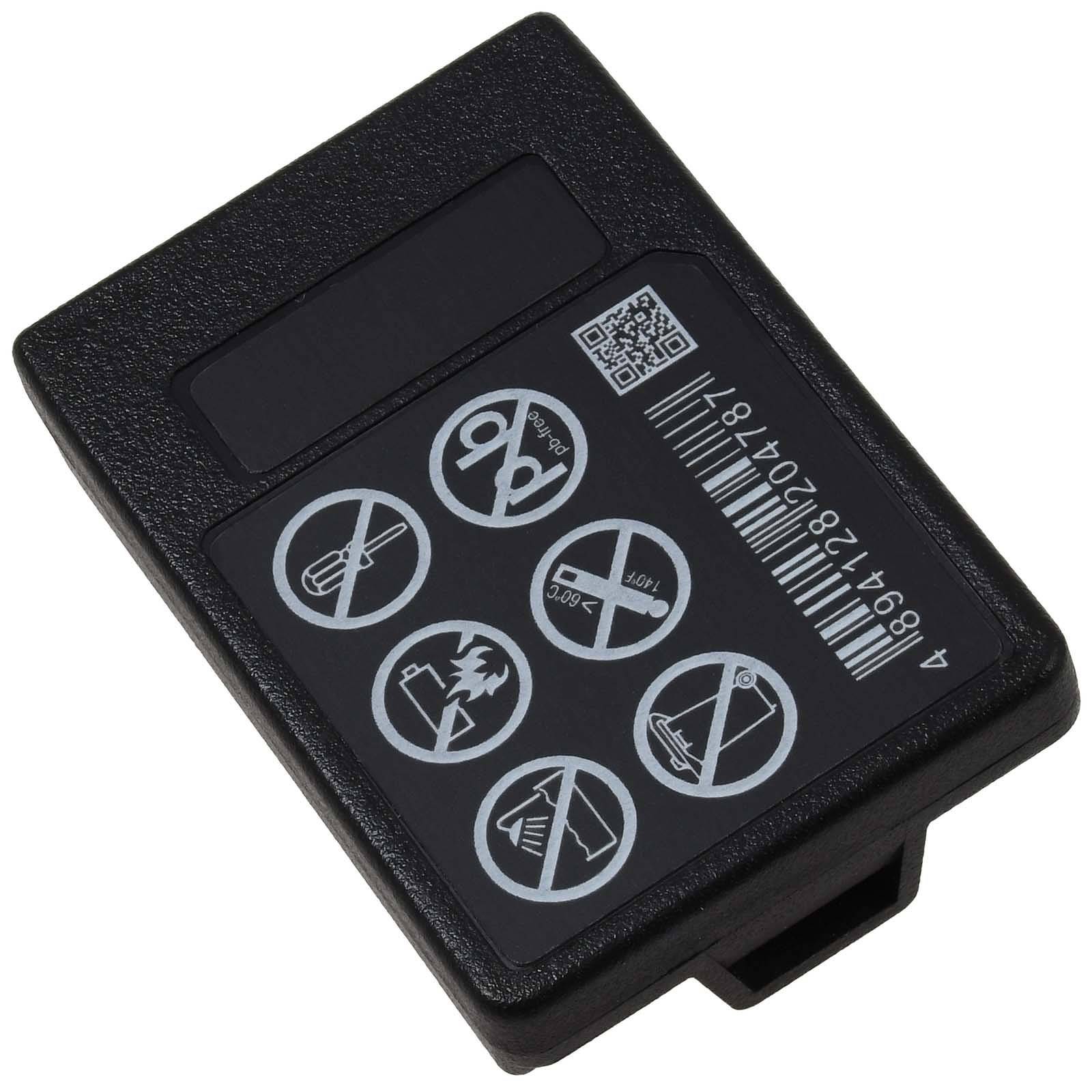 Powery Akku passend für Kransteuerung Autec Air A8B Typ LPM00, 3,7V, Li-Polymer