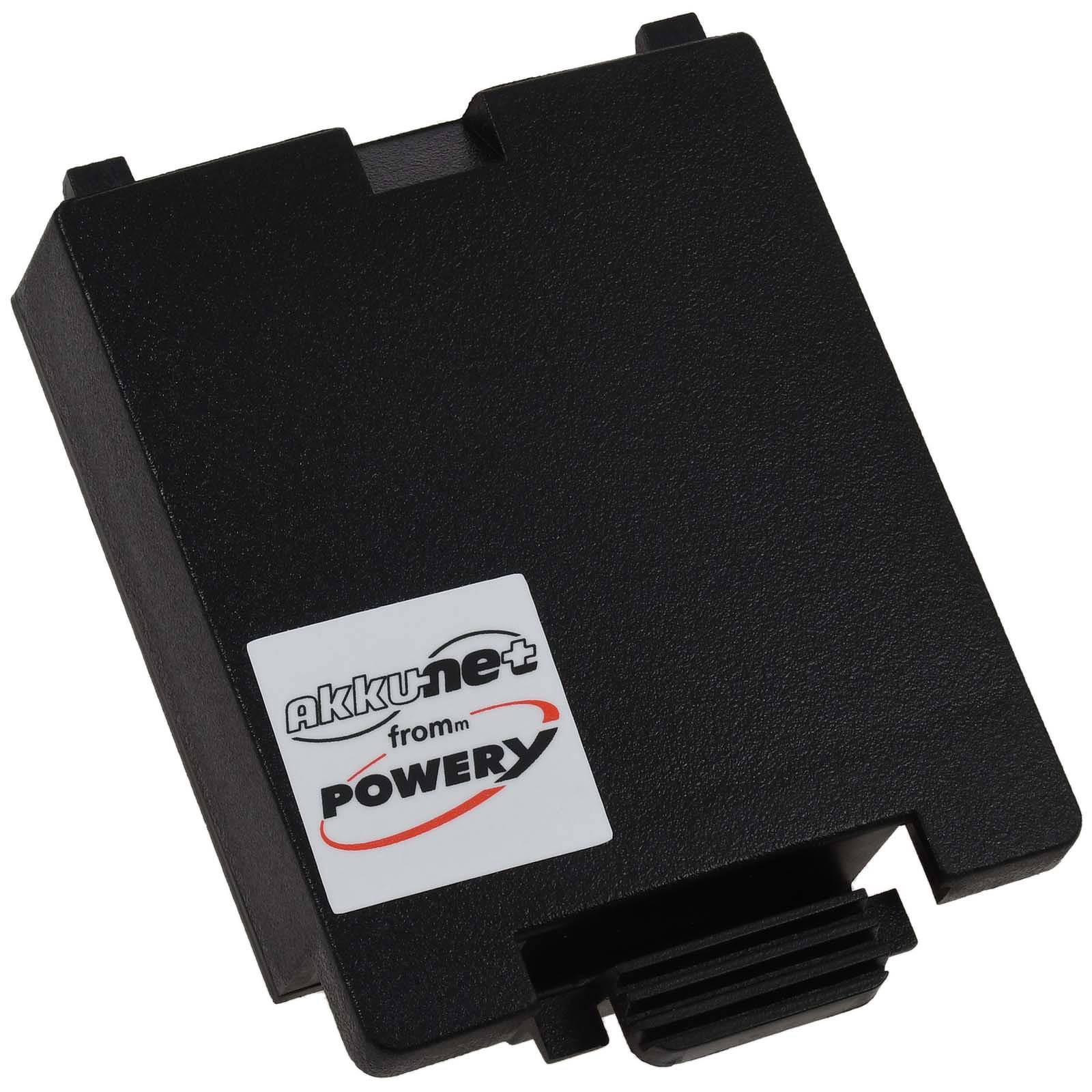 Powery Akku passend für Kransteuerung Hetronic ERGO-120 Typ 68303650, 3,7V, Li-Polymer