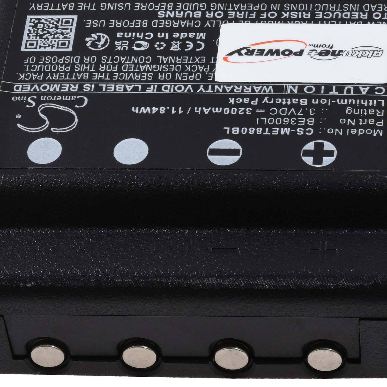 Powery Akku für IMET M880 THOR2 M880 ZEUS 2 Kransteuerung, 3,7V, Li-Ion