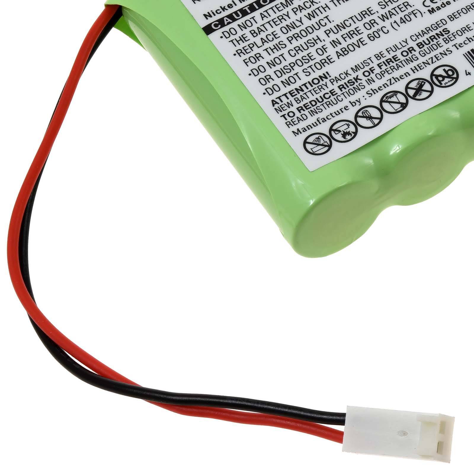 Powery Akku für Teleradio LE-TX-MX10 LI-TX-MN6 Kransteuerung, 4,8V, NiMH