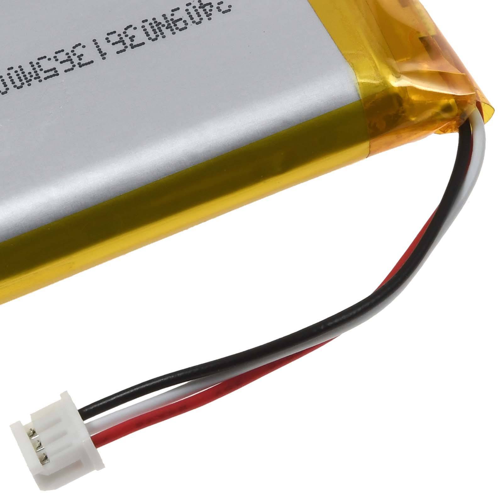 Powery Akku kompatibel mit Meiller Typ 422-BS-01944, 3,7V, Li-Polymer